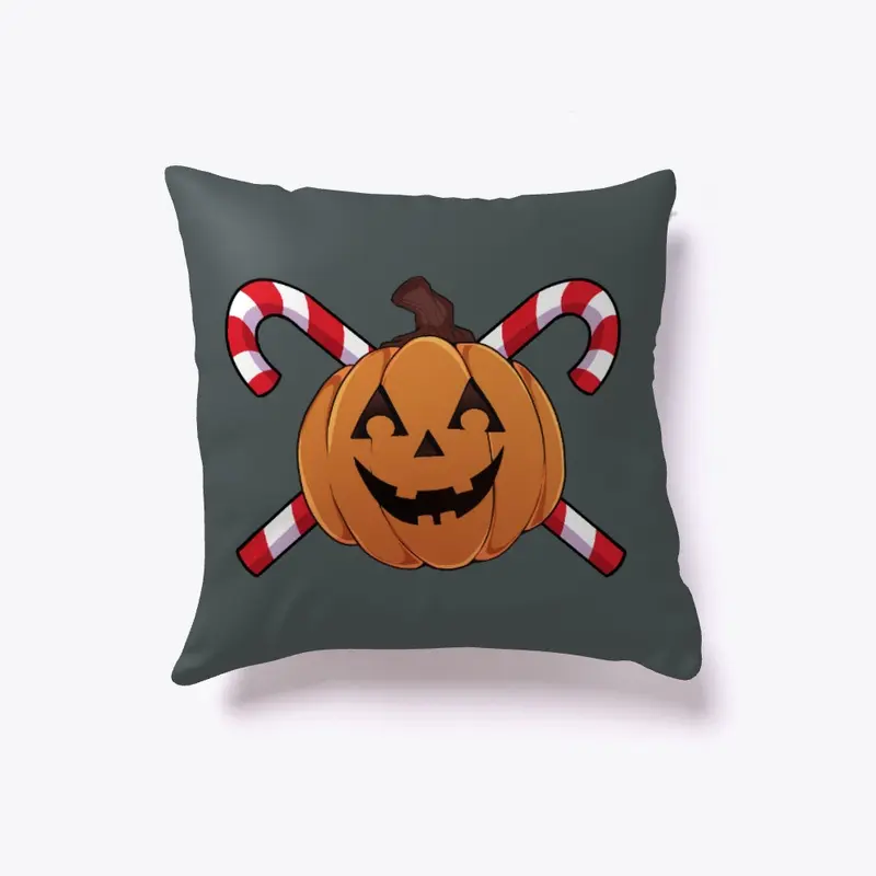 Candy Cane Pumpkin