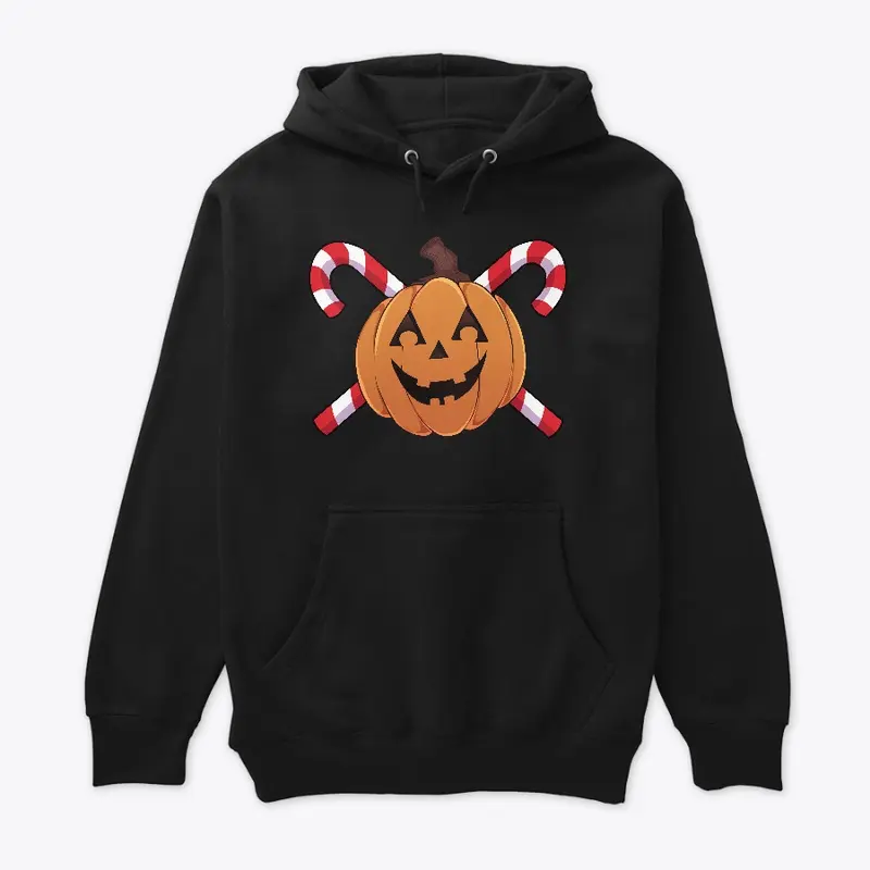 Candy Cane Pumpkin