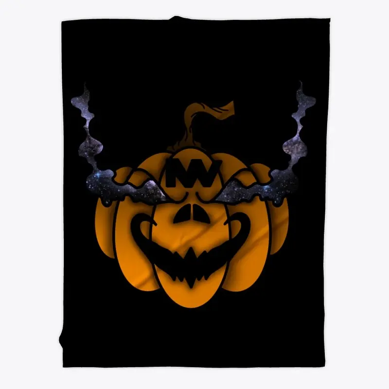 Nowhere Pumpkin Blanket Full